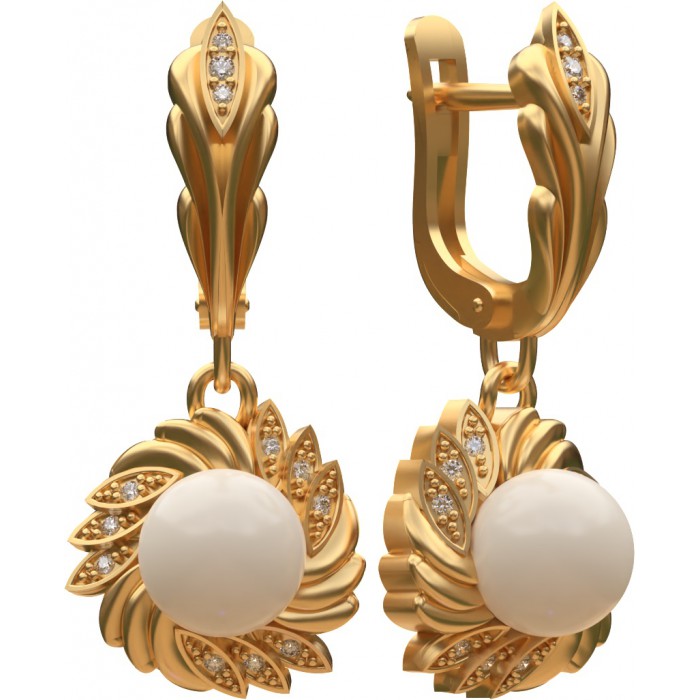 сережки 004 925