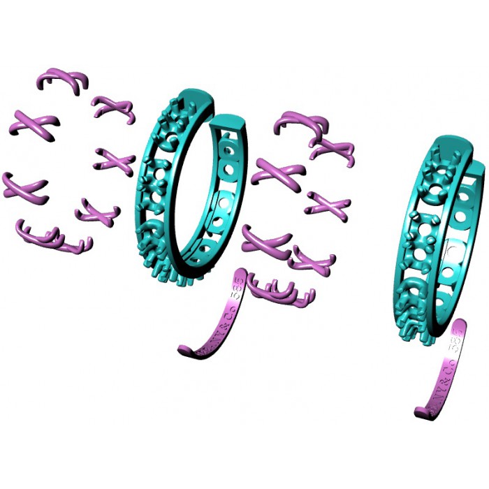 сережки 901 195