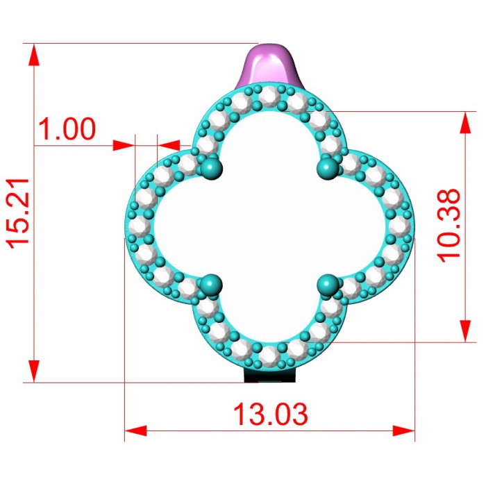сережки 901 015