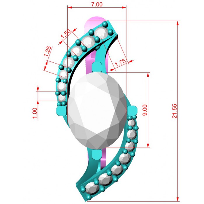 сережки 004 685