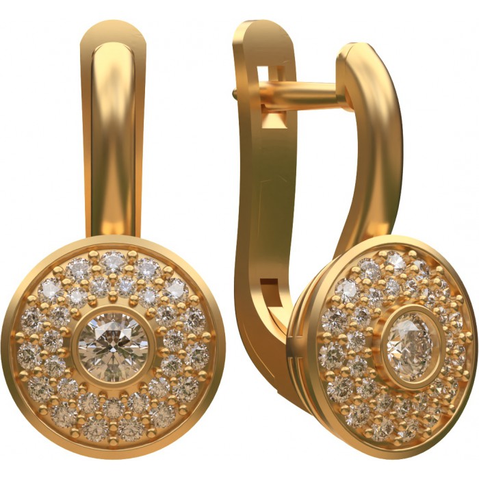 сережки 004 735
